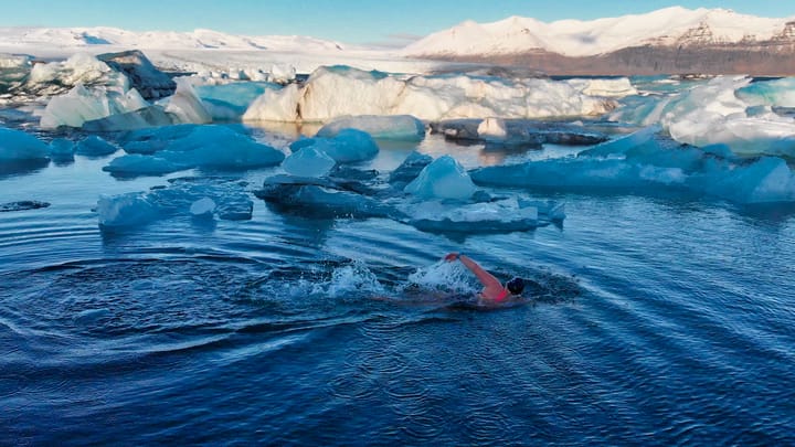 An ice cold plunge, from fear to well-being.